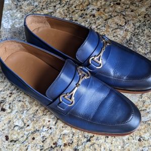 Blue Taft Loafers